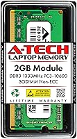 Vista 25 de A-Tech - Módulo de memoria RAM SODIMM para portátil de 1 GB DDR3 1066 MHz PC3-8500 CL7, 1,5 V, 204 pines, sin ECC, SO-DIMM para portátiles
