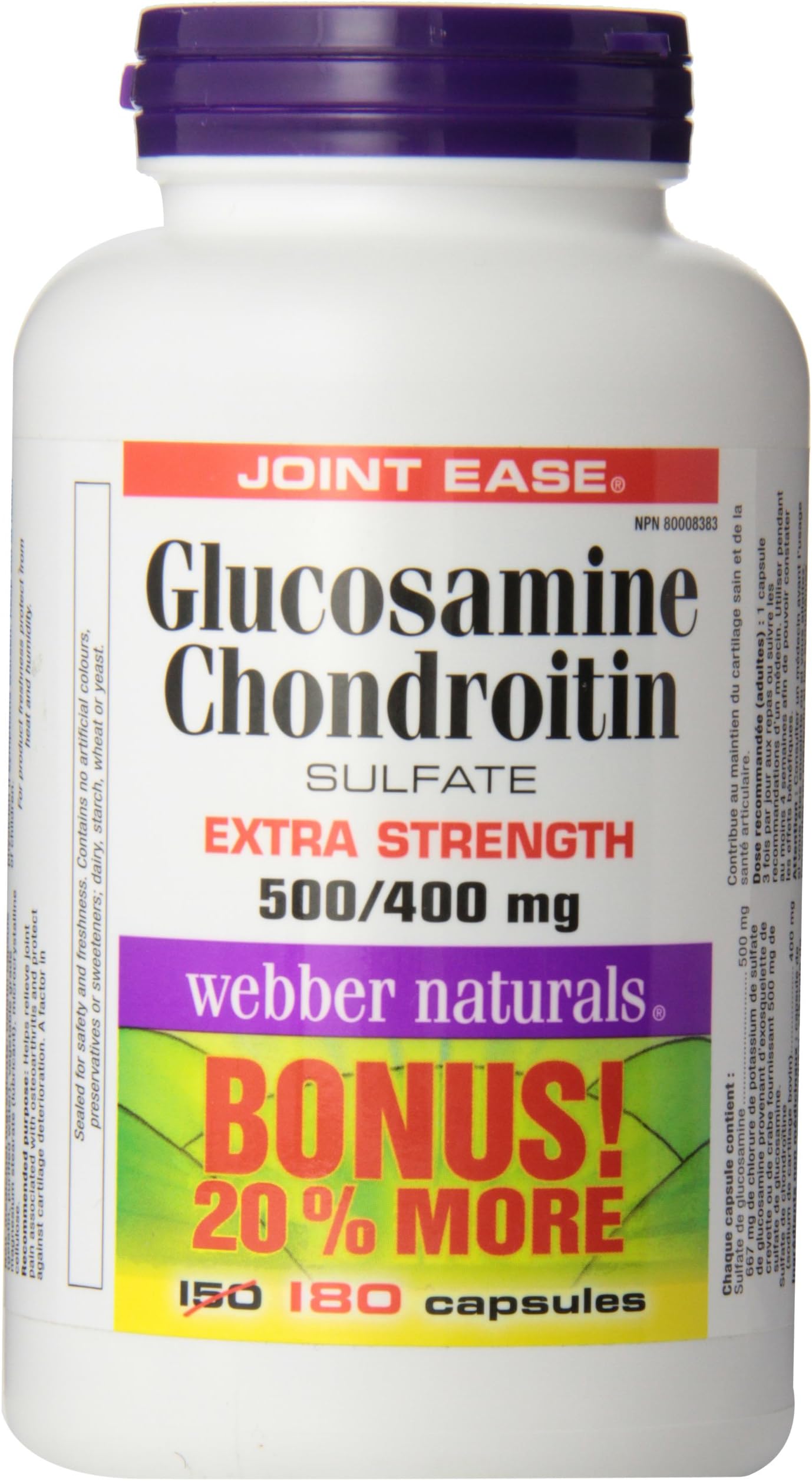 ber Naturals Glucosamine Chondroitin Sulfate Extra