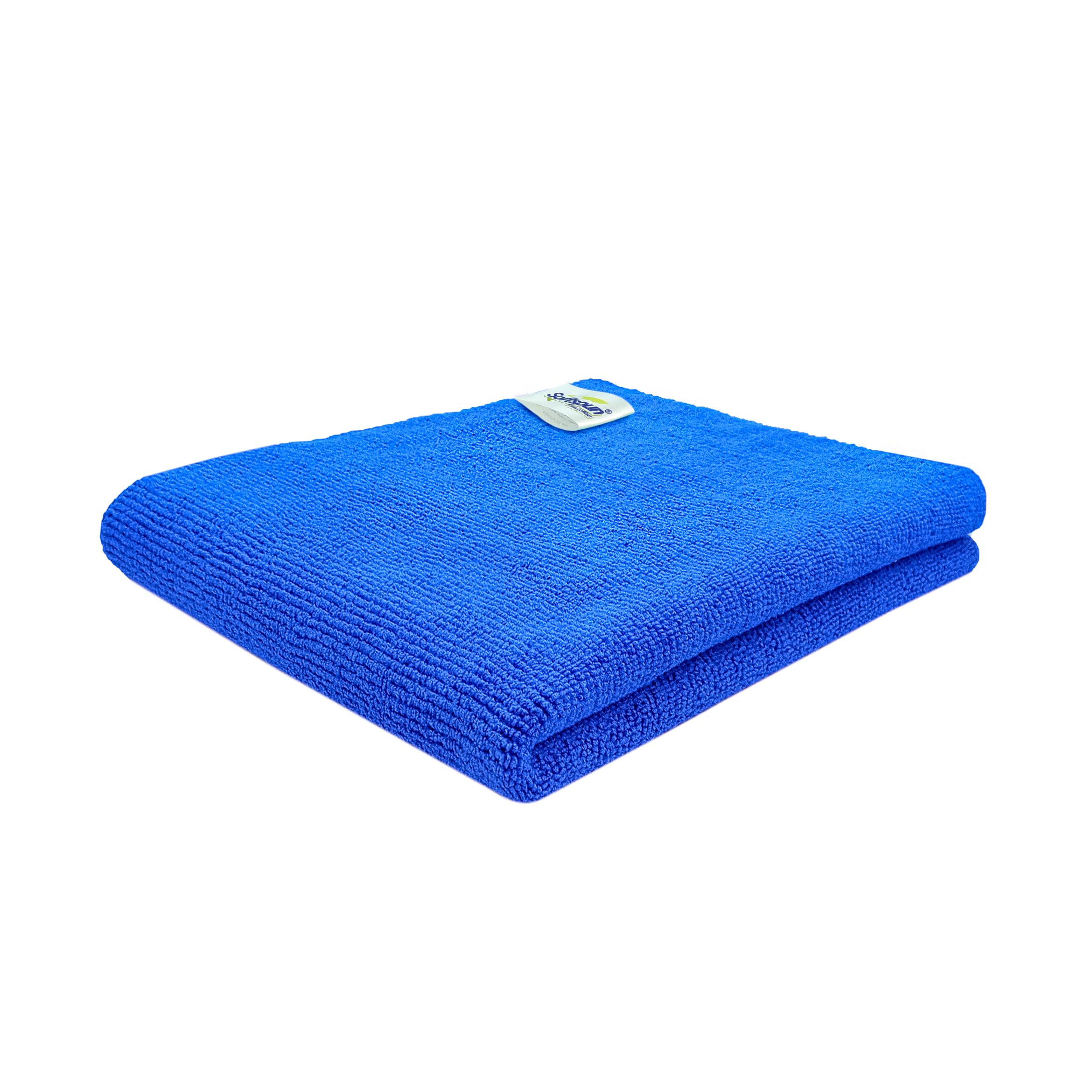 SOFTSPUN Microfiber Cloth - 1 pcs - 40x40 cms - 340 GSM Blue - Thick Lint & Streak-Free Multipurpose Cloths - Automotive Microfibre Towels for Car Bike Cleaning Polishing Washing & Detailing…-image-31