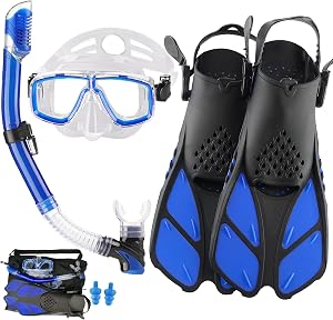 Top-Rated Dry Top Snorkel Mask Fins — Best Overall