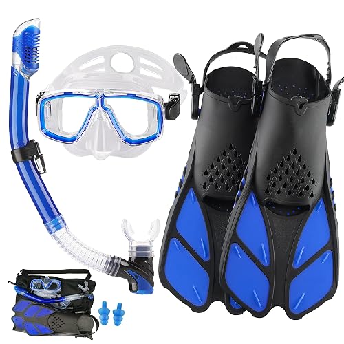 Snorkeling Gear for Adults with Fins Scuba Diving Gear Adult
