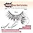 Natural Lashes Eyelashes Wispy 12mm False Lashes 3D Volume Lash Strips False Eyelashes with 0.1MM Thin Cotton Band C Curl Eyelash Pack Siligli 7 Pair