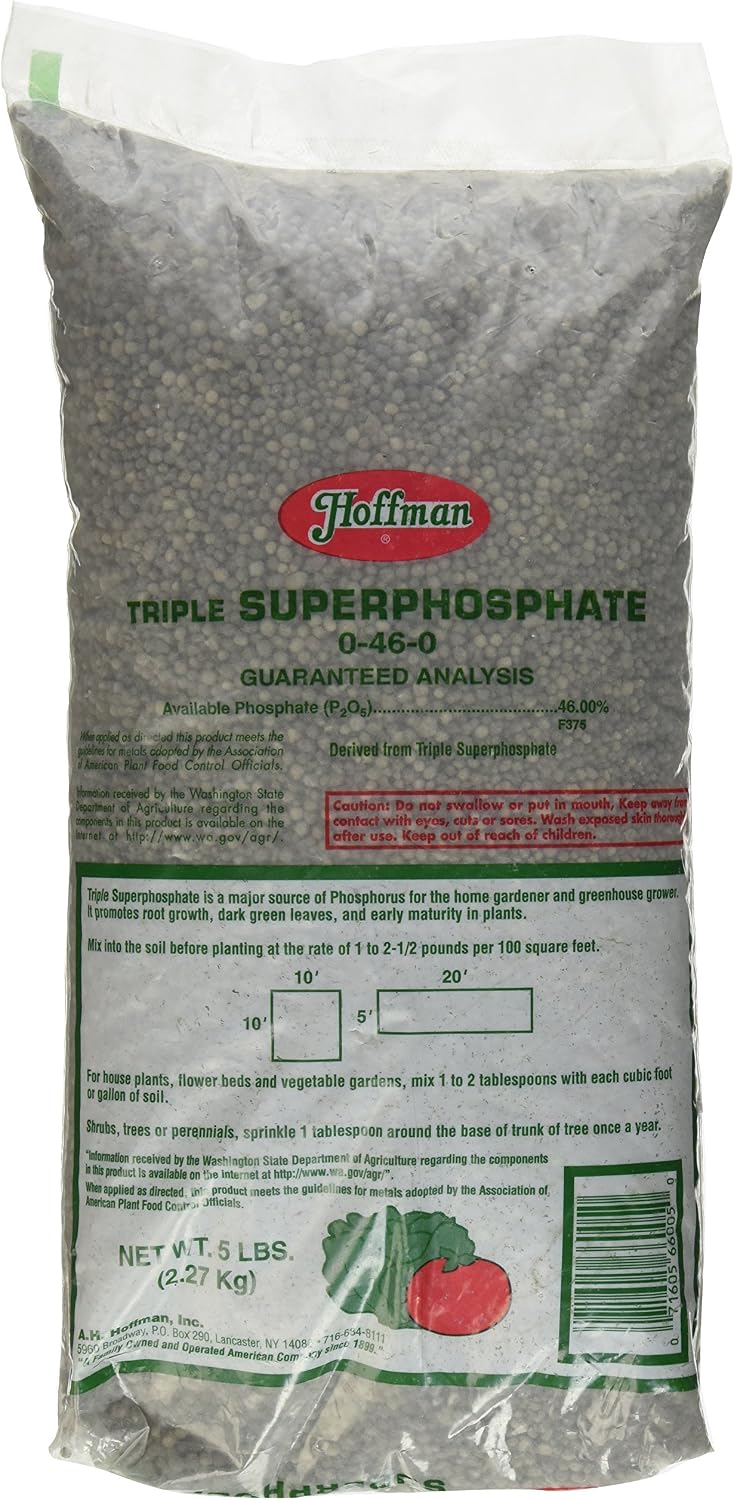 Hoffman 66005 Triple Super Phosphate 0-46-0, 5 Pounds