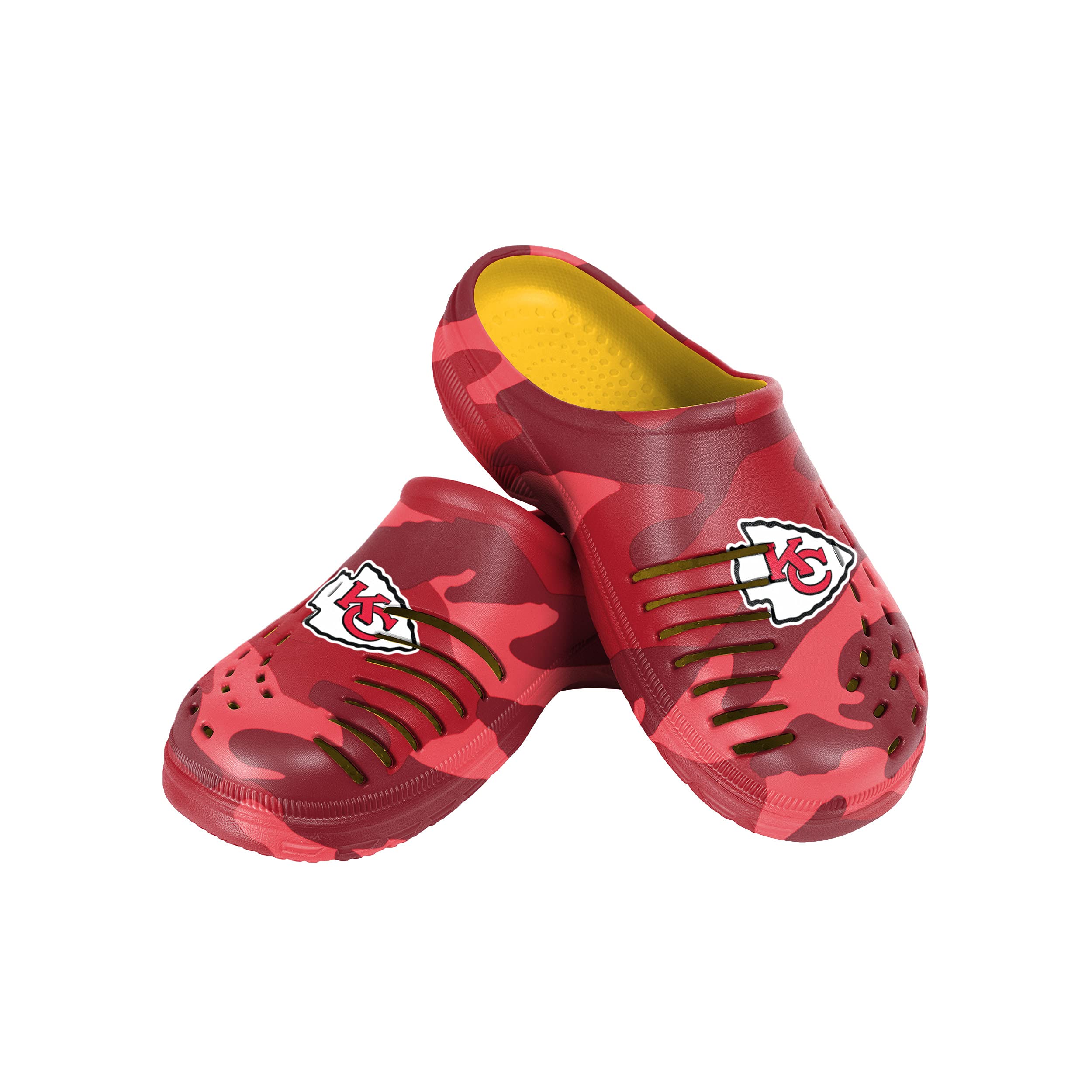 FOCO Men's NFL Team Logo Garden Water Sandals Shoes Slipper Clogs