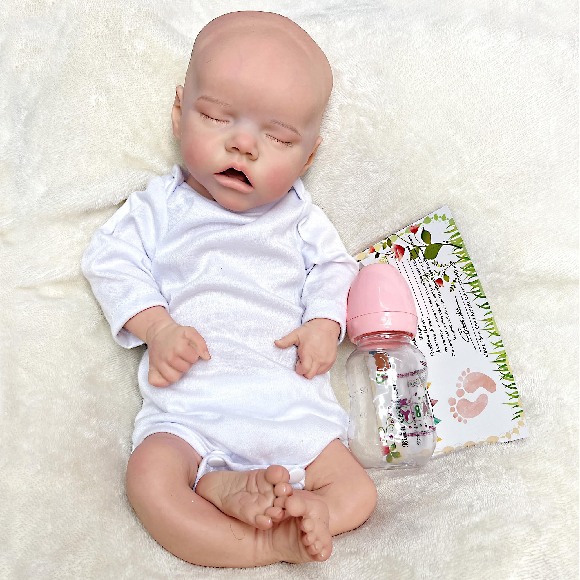 OtardDollsフルボディシリコーンリボーンベビードールのおもちゃ5 Amazon.com: OtardDolls Reborn Baby Dolls Lifelike Reborn