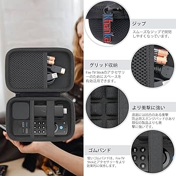 Amazon Fire TV Stick 4K Max ケース付き 新しいシリコンカバー Amazon Fire TV Stick 4K Max 2023