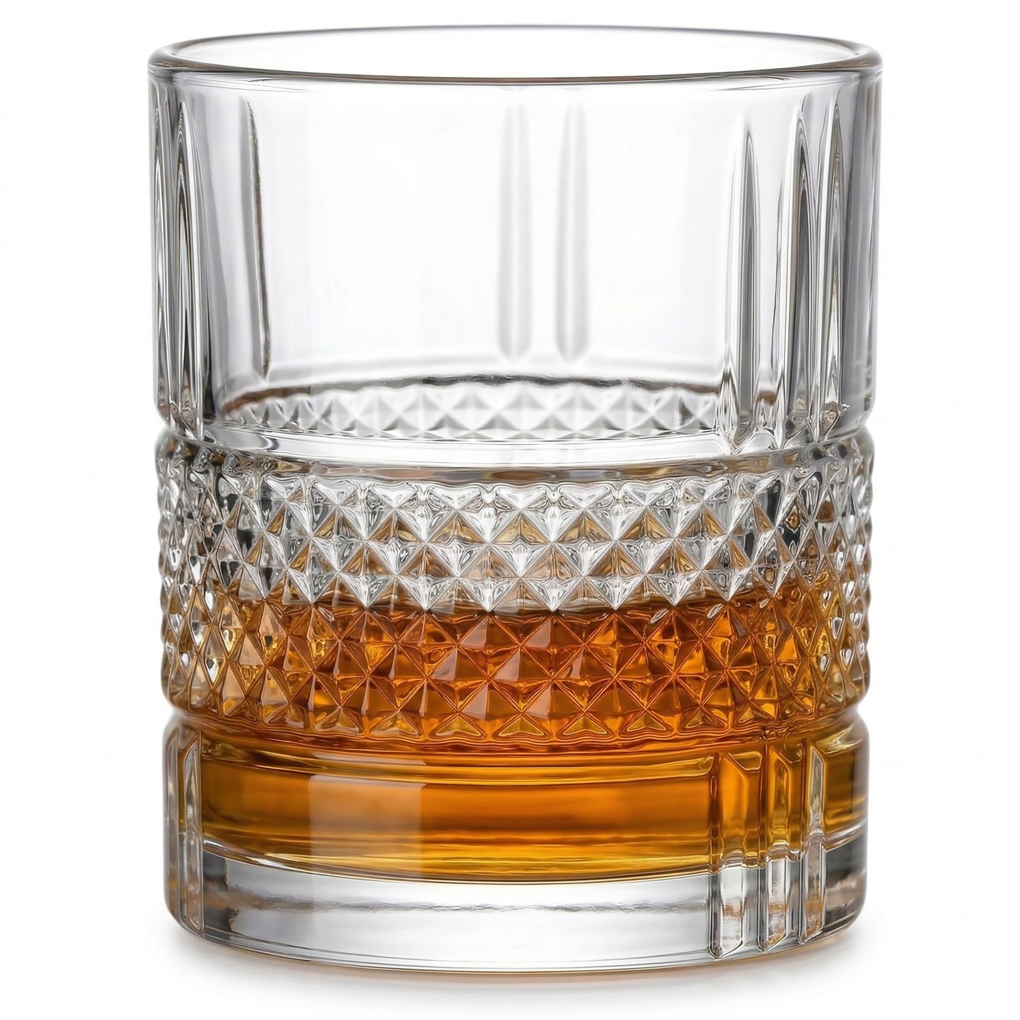 ChicagoZone Whiskey Glasses - Luxury Crystal Tumblers -3