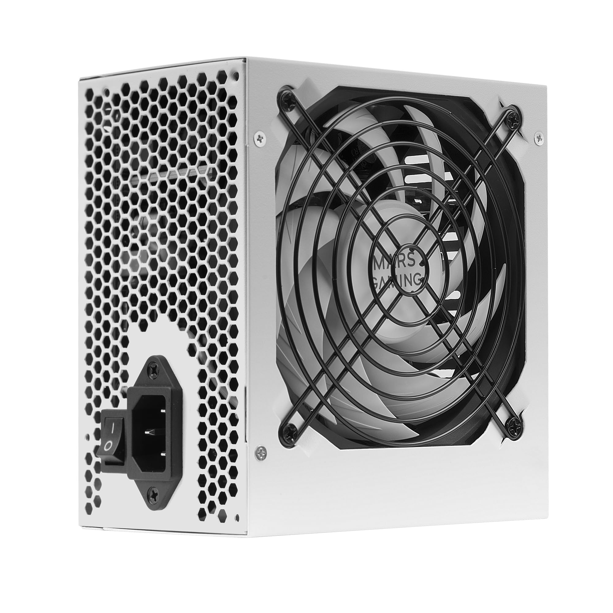 Mars Gaming MPIII750 Alimentation ATX 750W, 80 Plus Bronze, Blanc