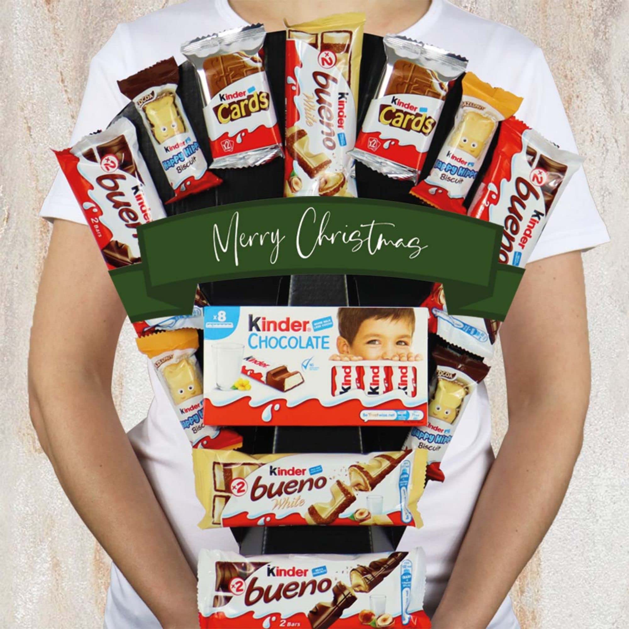 The Kinder Chocolate Bouquet With Bueno, Happy Hippos, Kinder Cards ...