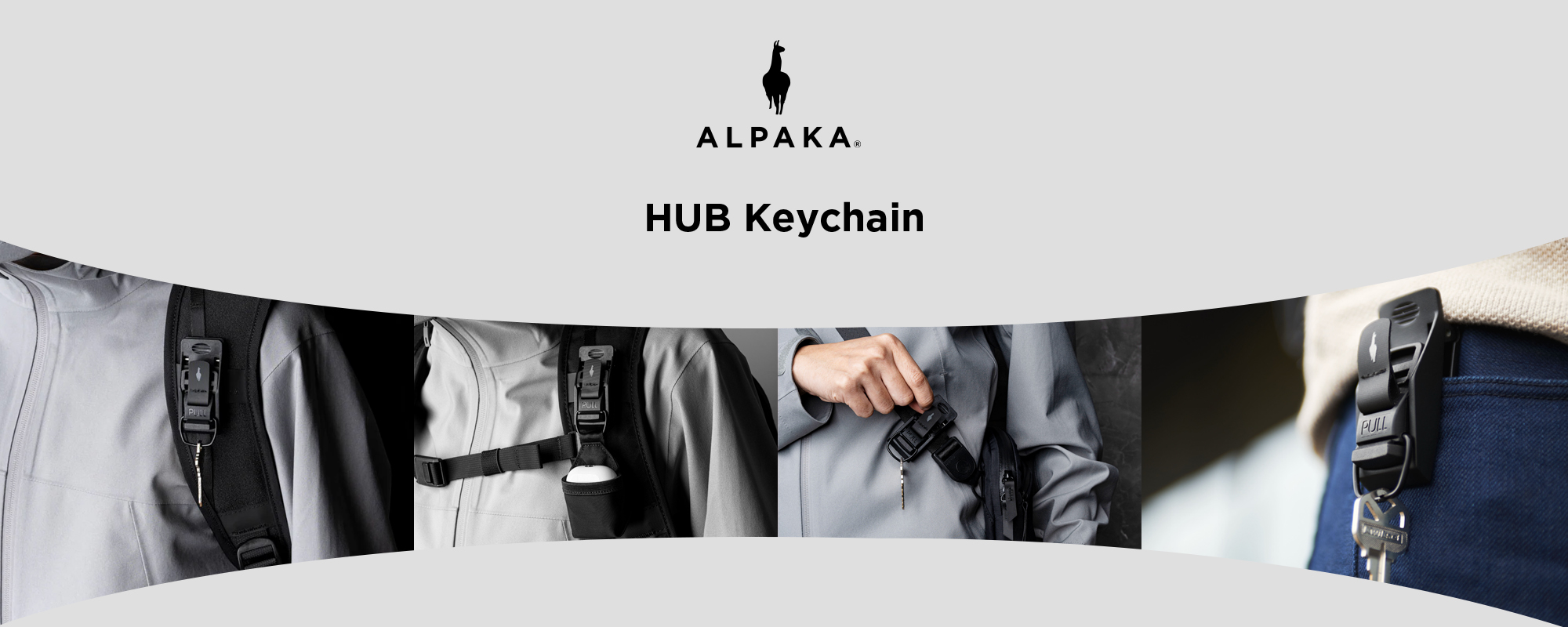 ALPAKA HUB Carabiner L - Sleutelhanger met Magnetische