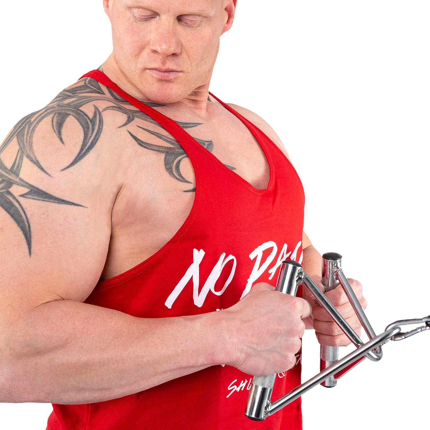 Training Aid Triangle Grip Chrome Rowing Handle Parallel Grip