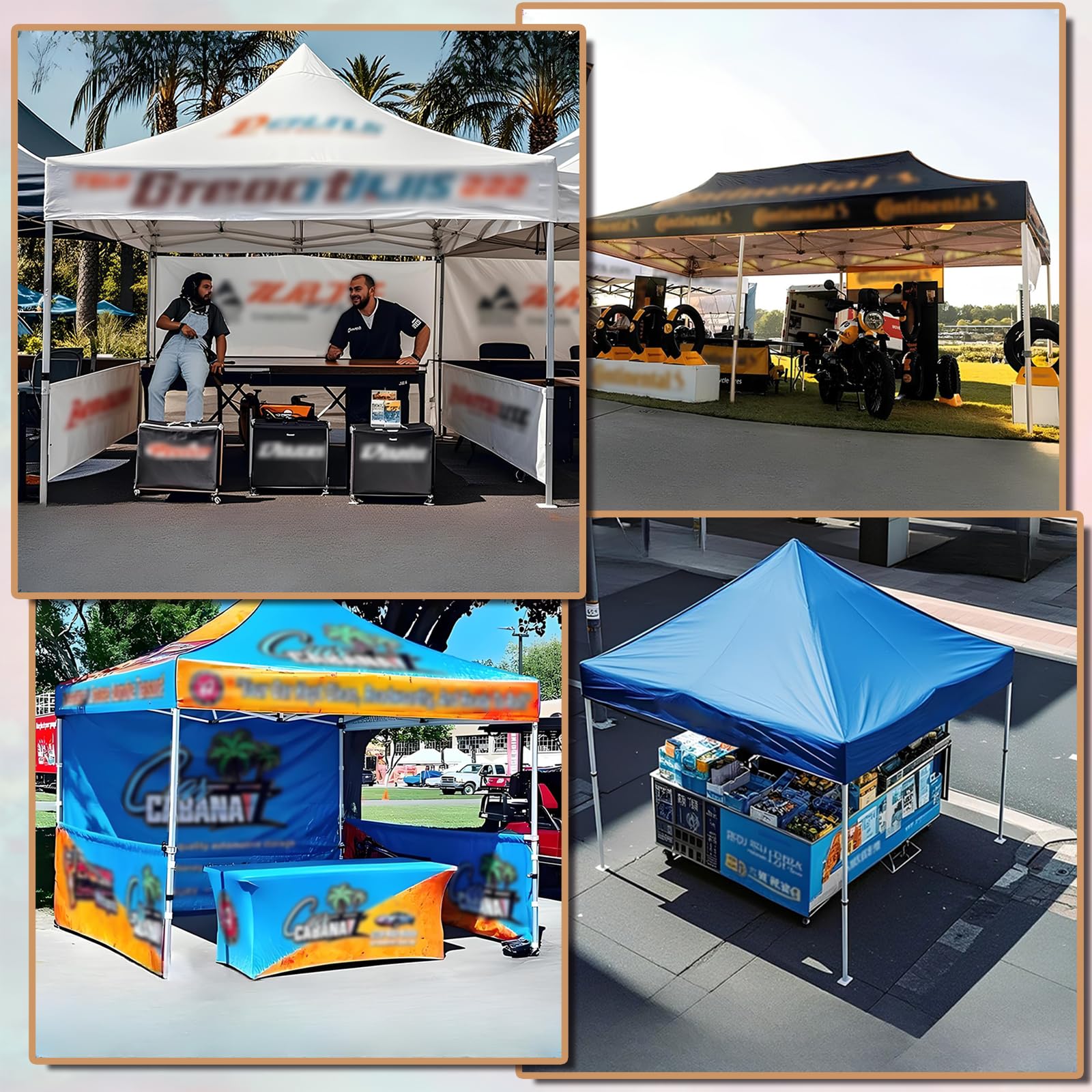 Gazebo da Giardino personalizzata, Gazebo da Giardino personalizzata con logo, tenda pieghevole per feste in campeggio in giardino, riparo per eventi, promozione, fiera