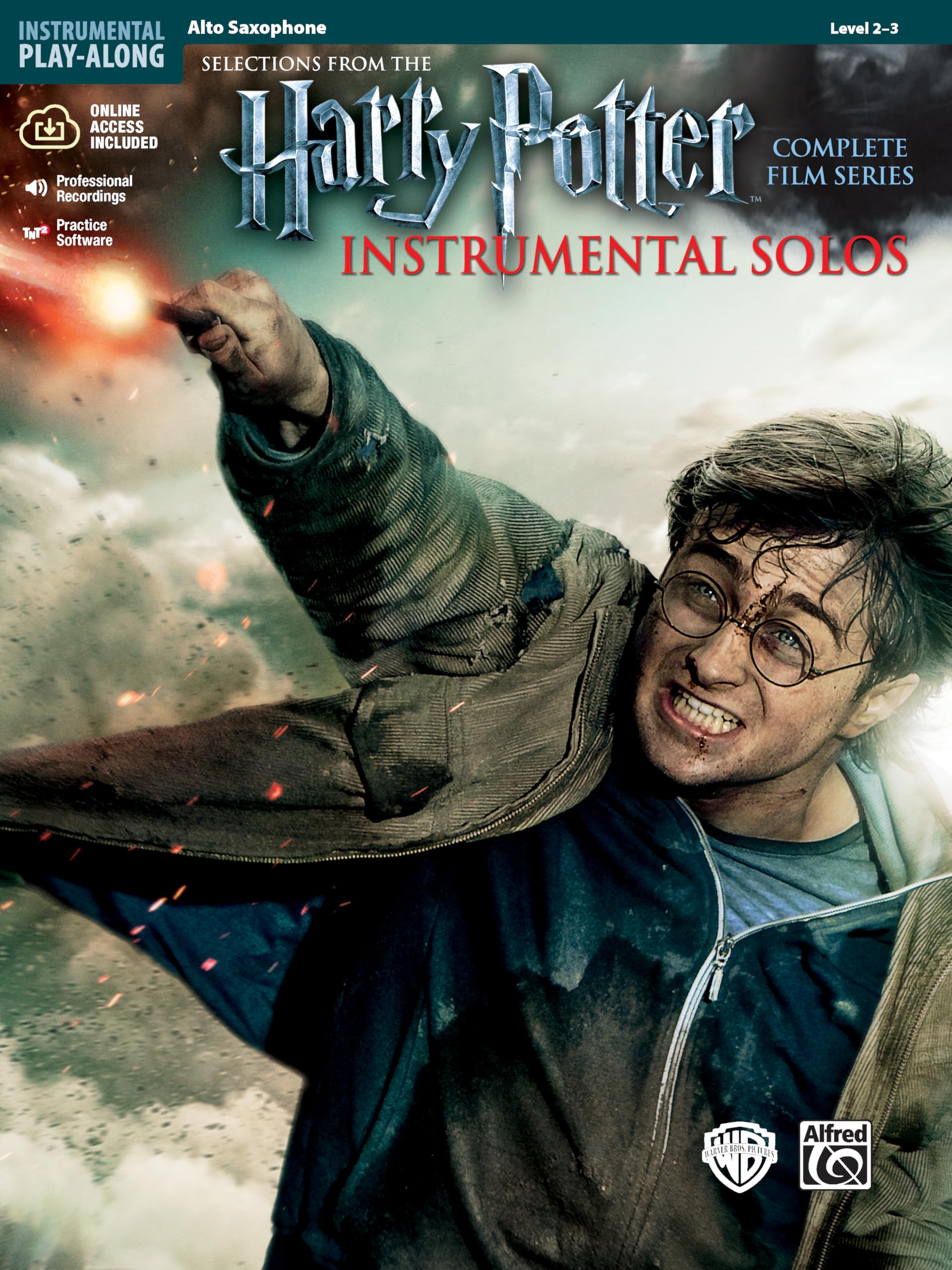 Harry Potter Instrumental Solos: Alto Sax (Book & CD): From the Complete Film Series (Alfred's Instrumental Play-Along, Level 2-3)