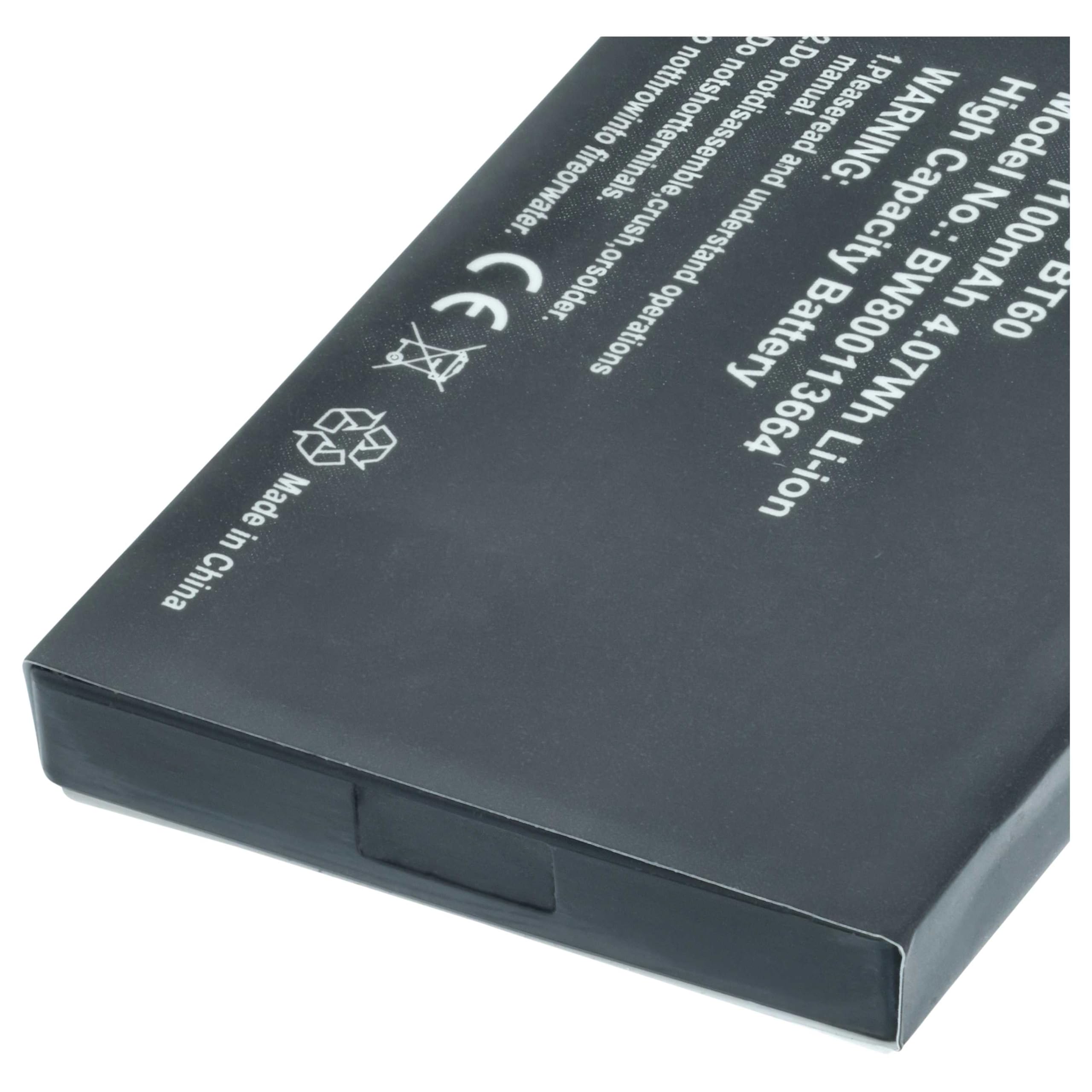 vhbw 5 x bateria kompatybilna z Motorola Rokr Z6tv, Z6m, telefon komórkowy, smartfon (1100 mAh, 3,7 V, litowo-jonowy)