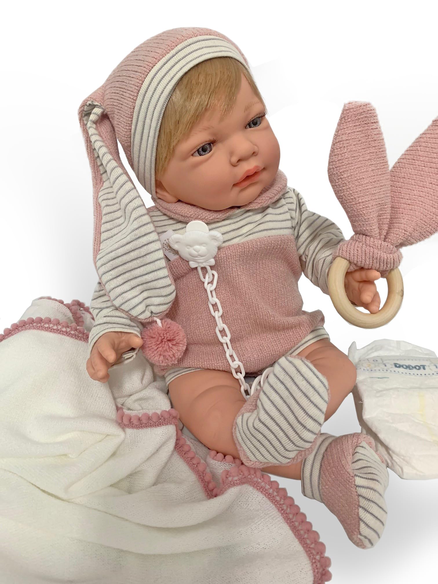 TRÈS BEAU NOUVEAU-NÉ de Petit Collin - 50 cm - poupée ancienne en celluloïd EUR 79,00 - FR
