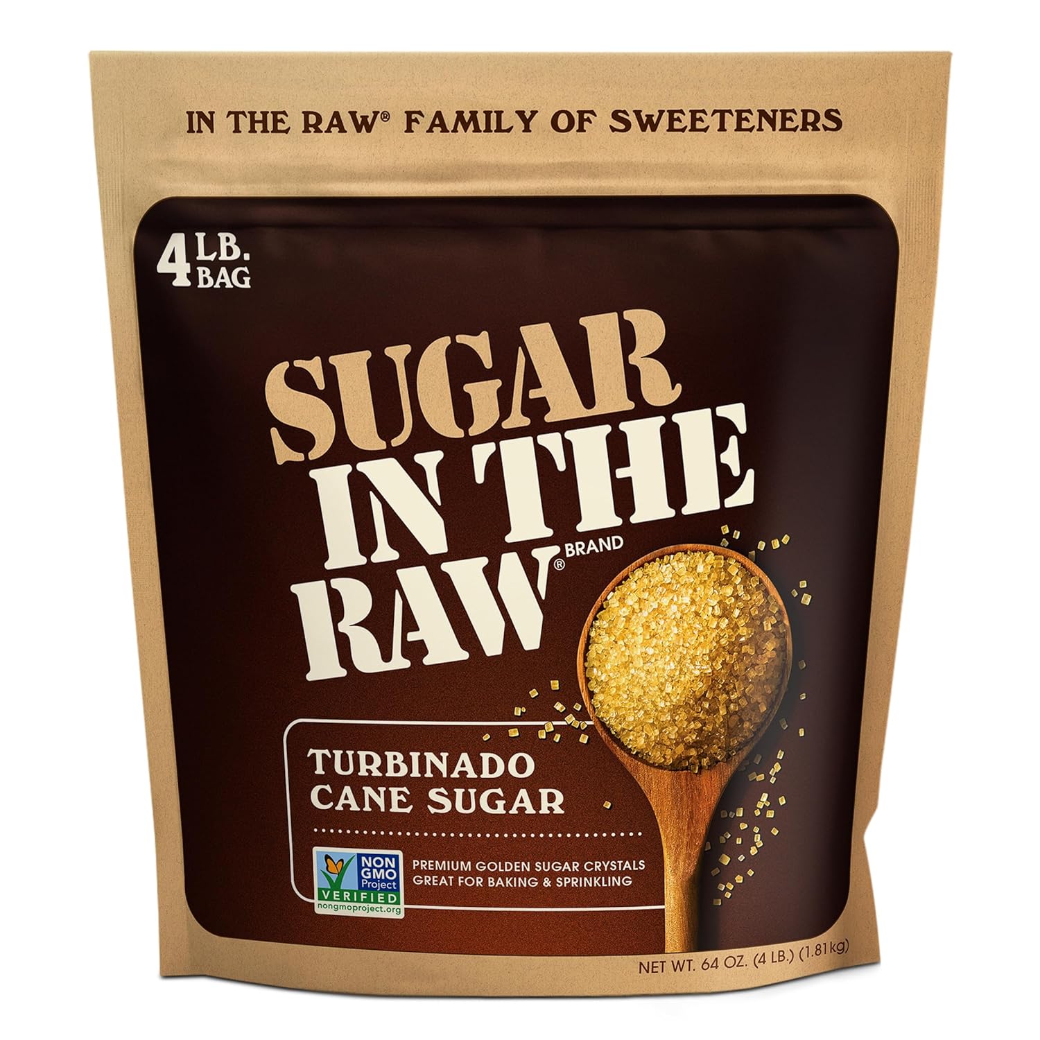 Sugar In The Raw Granulated Turbinado Cane Sugar