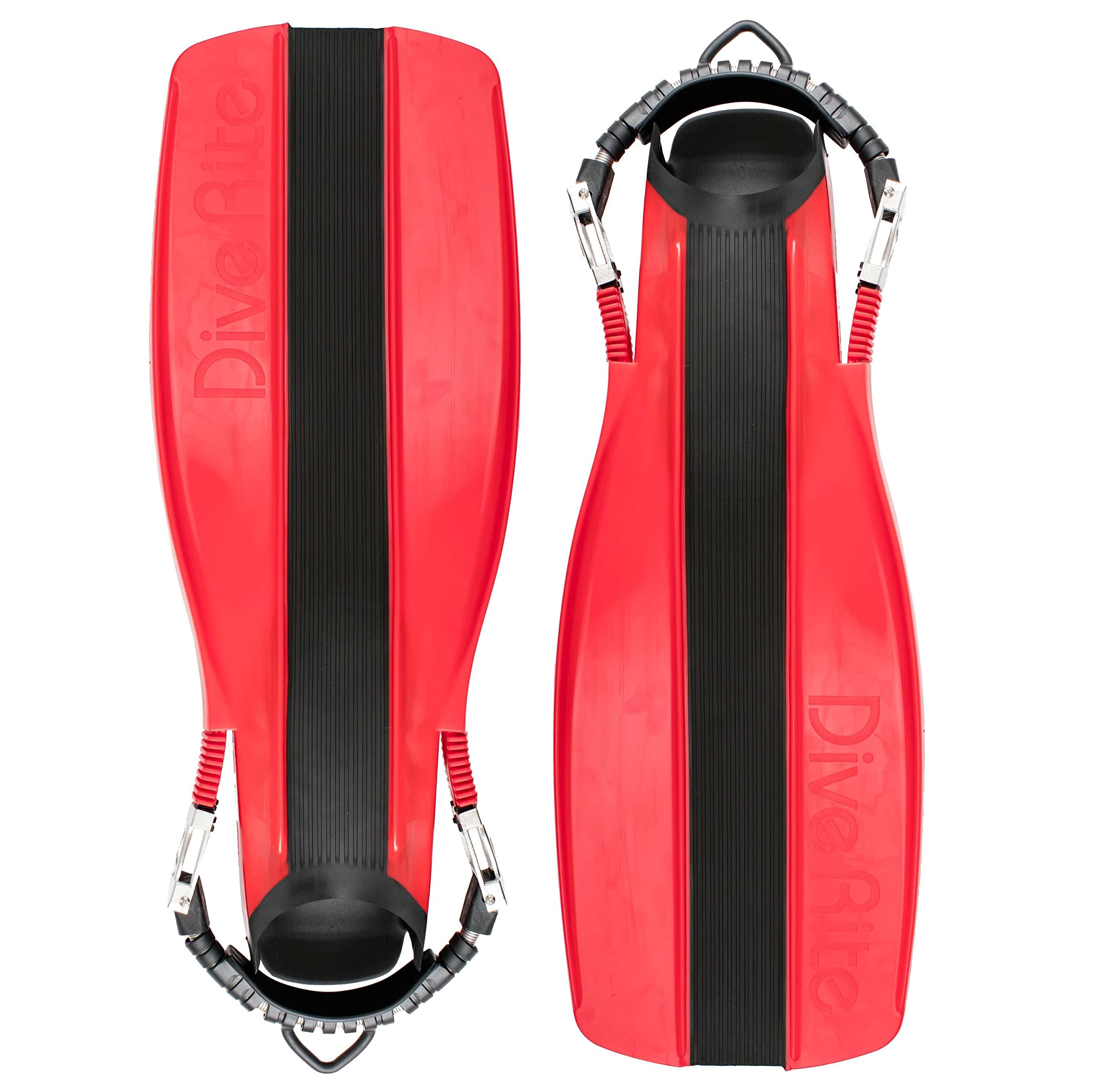 DIR (D) XT FINS W/S/S STRAP RED XL