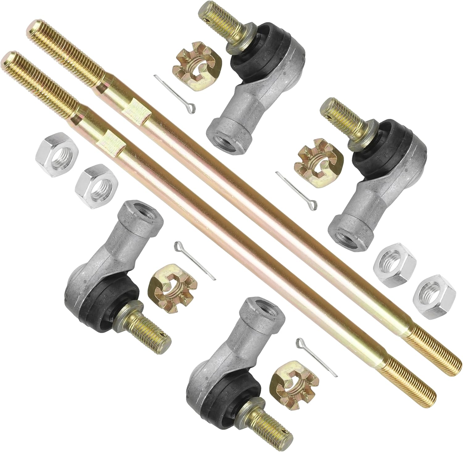 Caltric 2 Tie Rod Sets Compatible with Honda Fourtrax 125 Trx125 1986