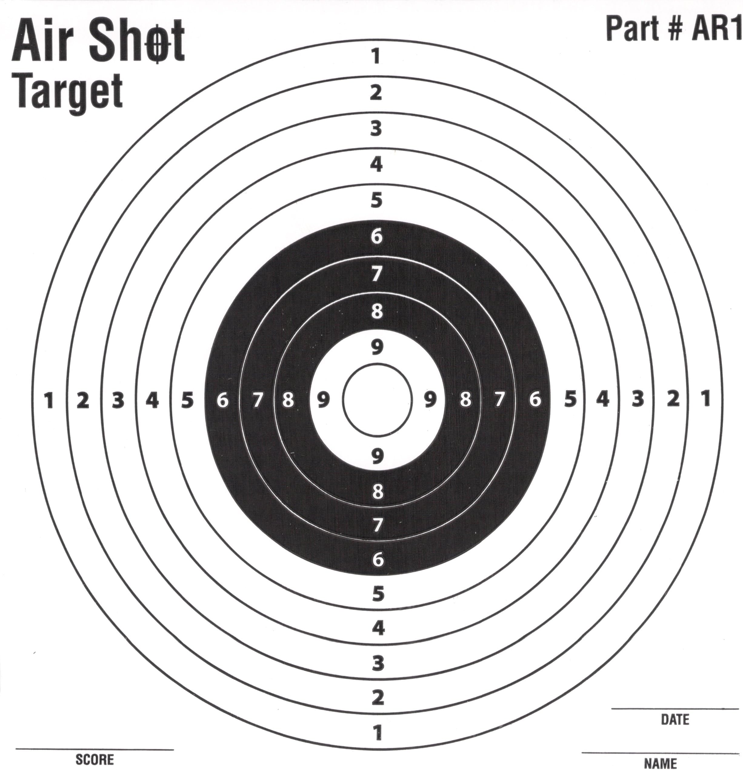 100 Pack Paper Targets - 5.5 by 5.5 - Fits Gamo Cone Traps - Part # AR1