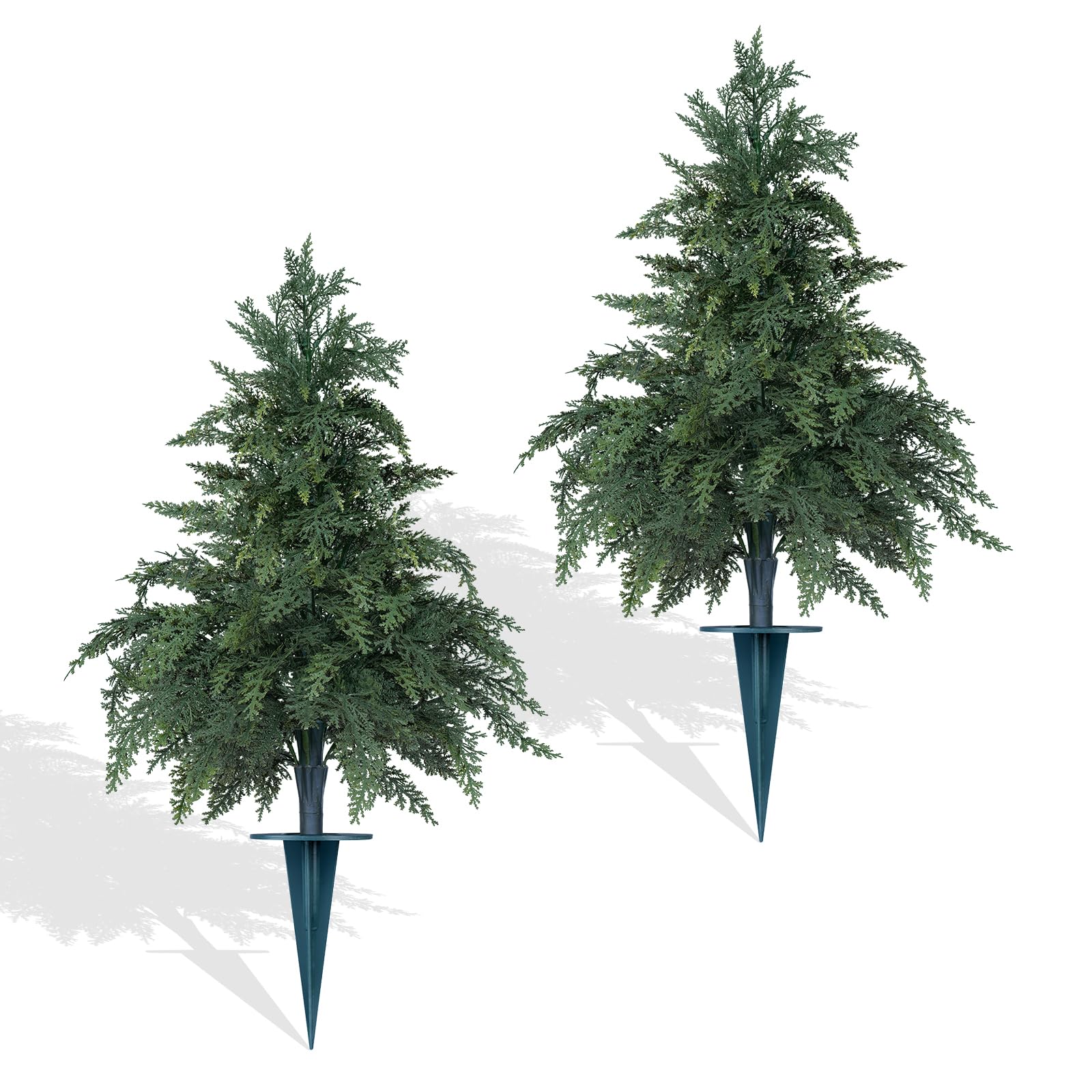 Yangrass 24 Cypress Topiary Pair