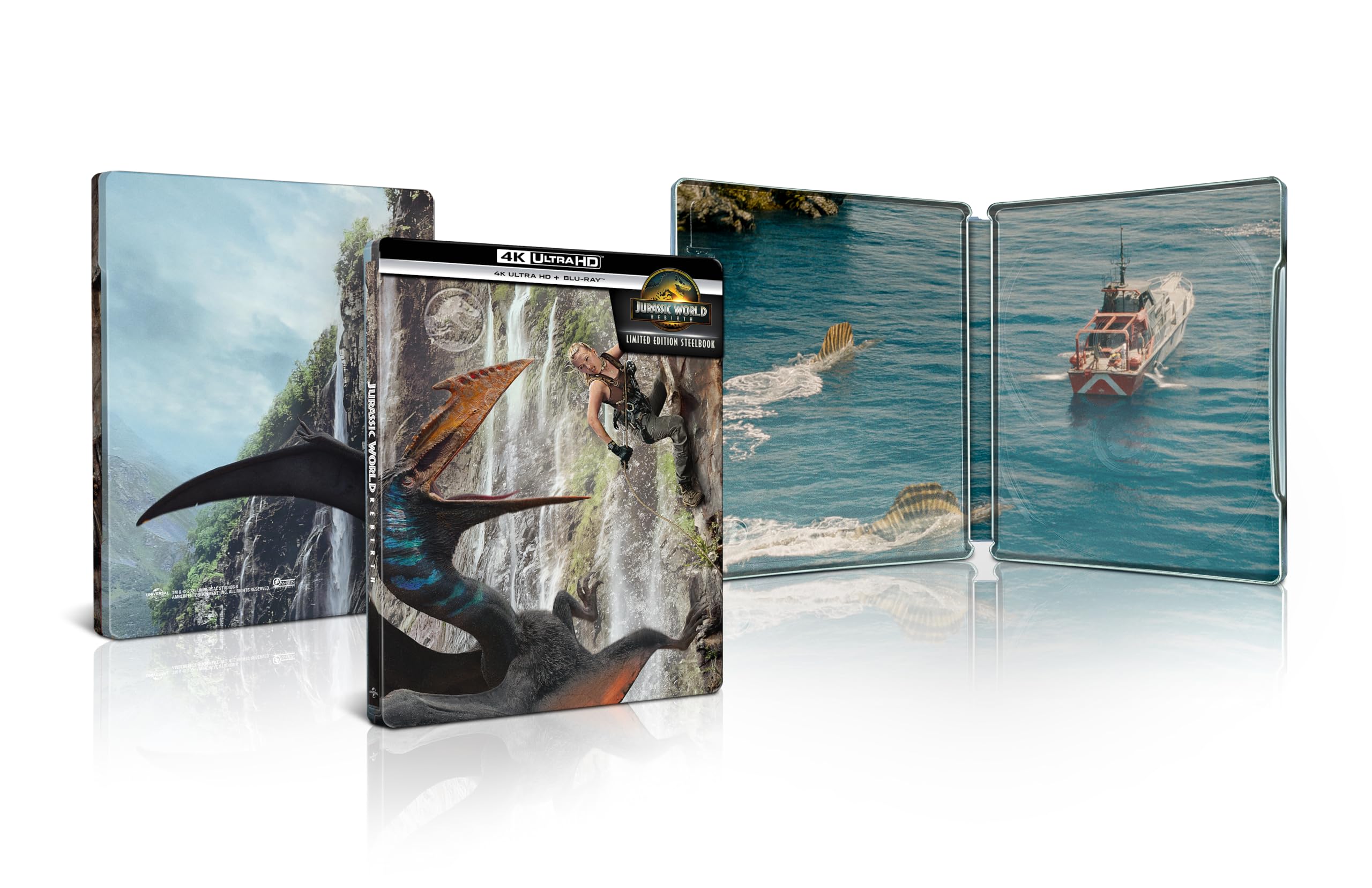 Jurassic World - La Rinascita (Steelbook 4K UHD + Blu-​ray)