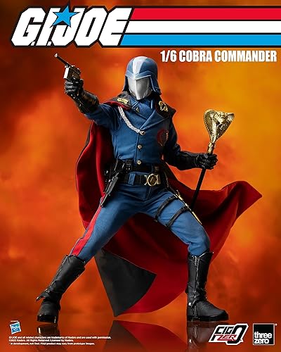 Miniatura 2 de FigZero G.I. Joe Cobra Commander Figura a escala 16
