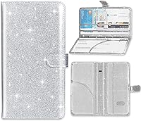 Vista 7 de Soporte para Registro de Coche y Tarjeta de Seguro, Portadocumentos para Tarjetas, Organizador de Guantera para Licencia de Vehículo y Documentos