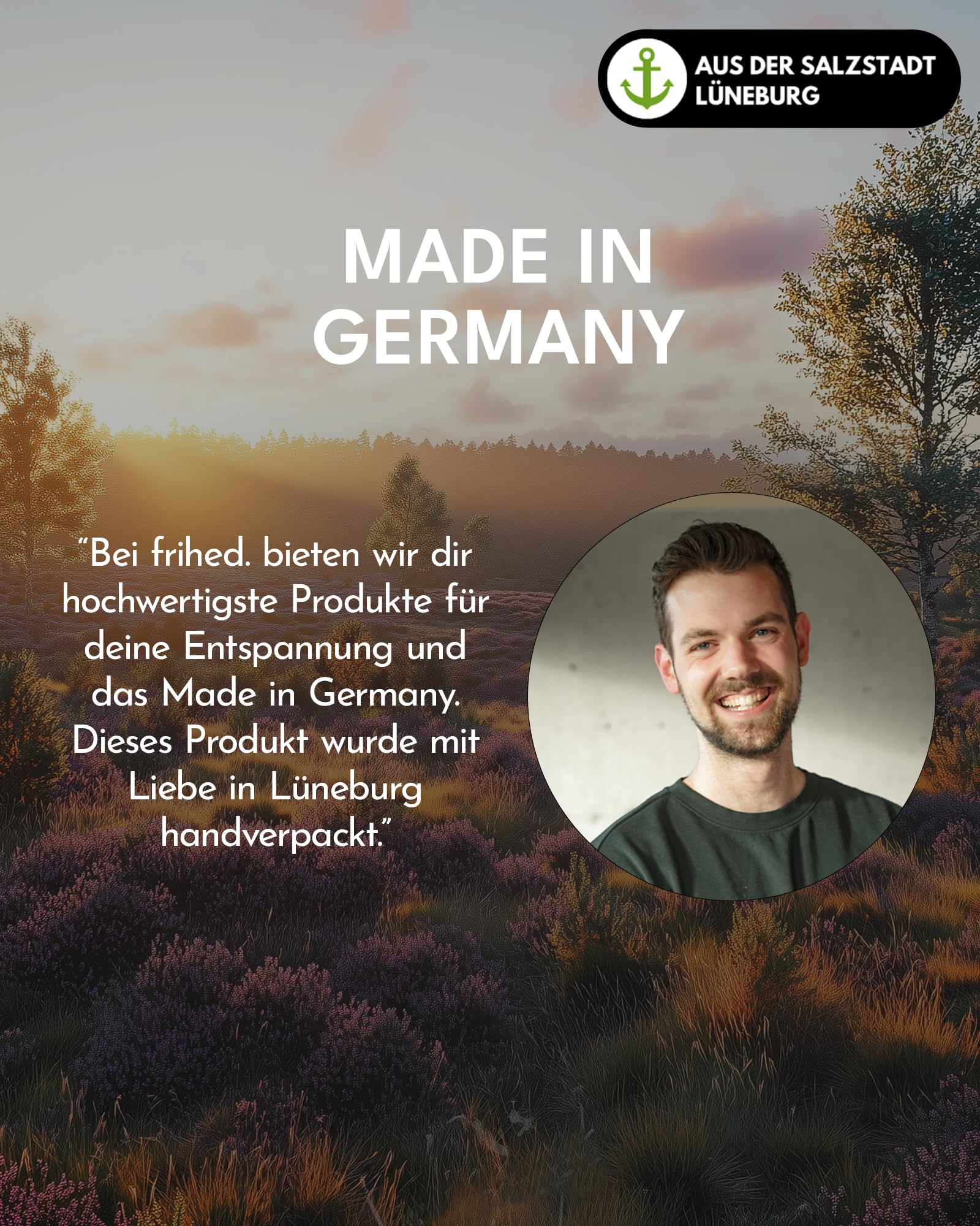 frihed.® Kristallsalz Massagekugel 2er Set - 100% natürliches Himalayasalz - Premium Sauna Accessoire für Männer und Frauen - Saunasalzkugel - Marke in Lüneburg