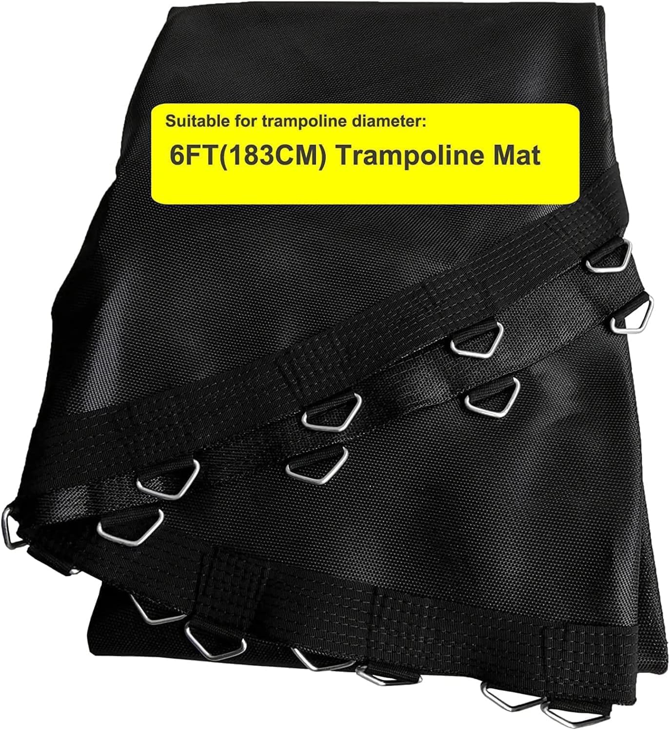 Zapasowa podkładka do trampoliny premium 4,3 m – okrągła mata do odbijania z 80 klamrami, idealne akcesoria do trampoliny dla rodzinnej zabawy i bezpiecznego skakania