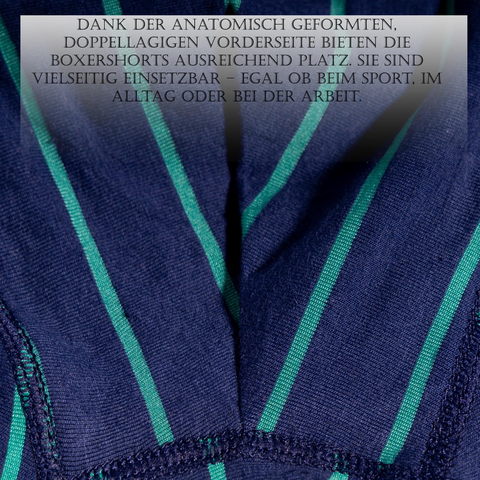Herren Boxershorts, 5er/10er Pack, Größen M-6XL, mit verlängertem Bein, Baumwolle, Bequeme Unterhose, enganliegende Retroshorts ohne kratzenden Zettel, Langes Bein