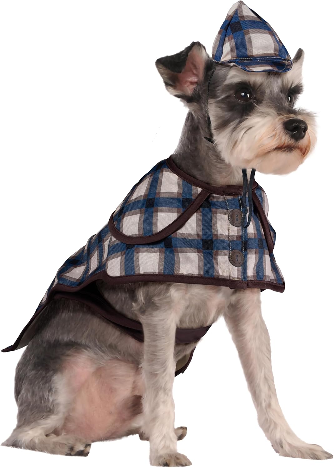 Disfraz de Detective para Perros o Gatos, Talla S