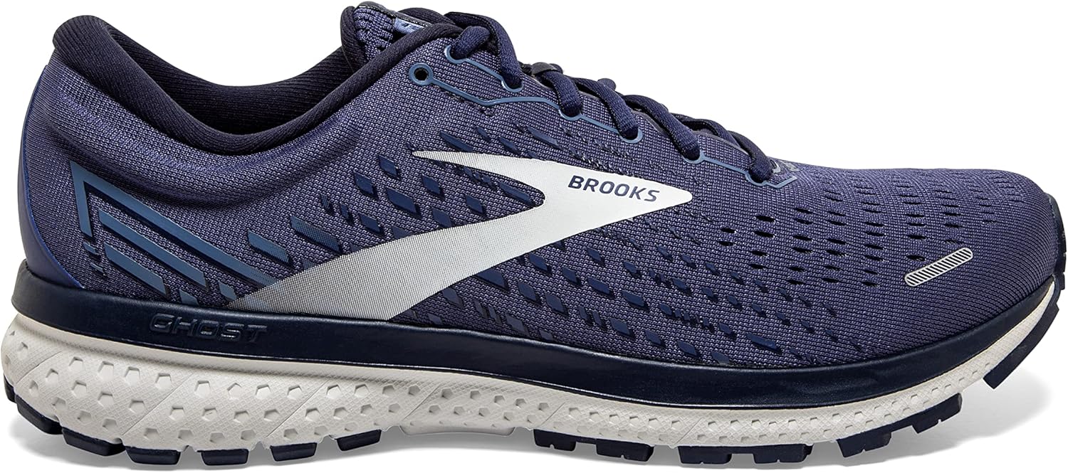 Brooks Men's Ghost 13 Neutral Running Shoe 7 Deep Cobalt/Grey/Navy