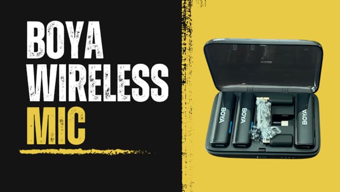 Amazon.com: BOYA BOYALINK All-in-One Wireless Lavalier
