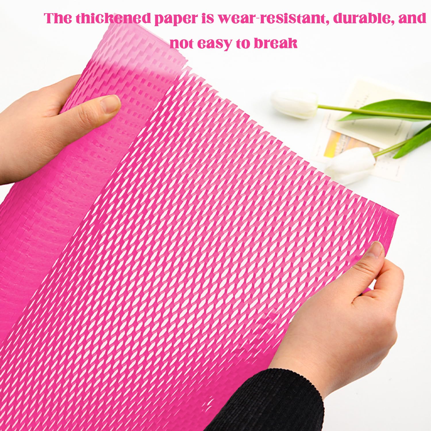 Papel de embalaje de panal, papel de burbujas Kraft para envío y mudanza, envoltura acolchada reciclable, material de embalaje sostenible, embalaje protector para artículos frágiles, rollo de 11.5 x