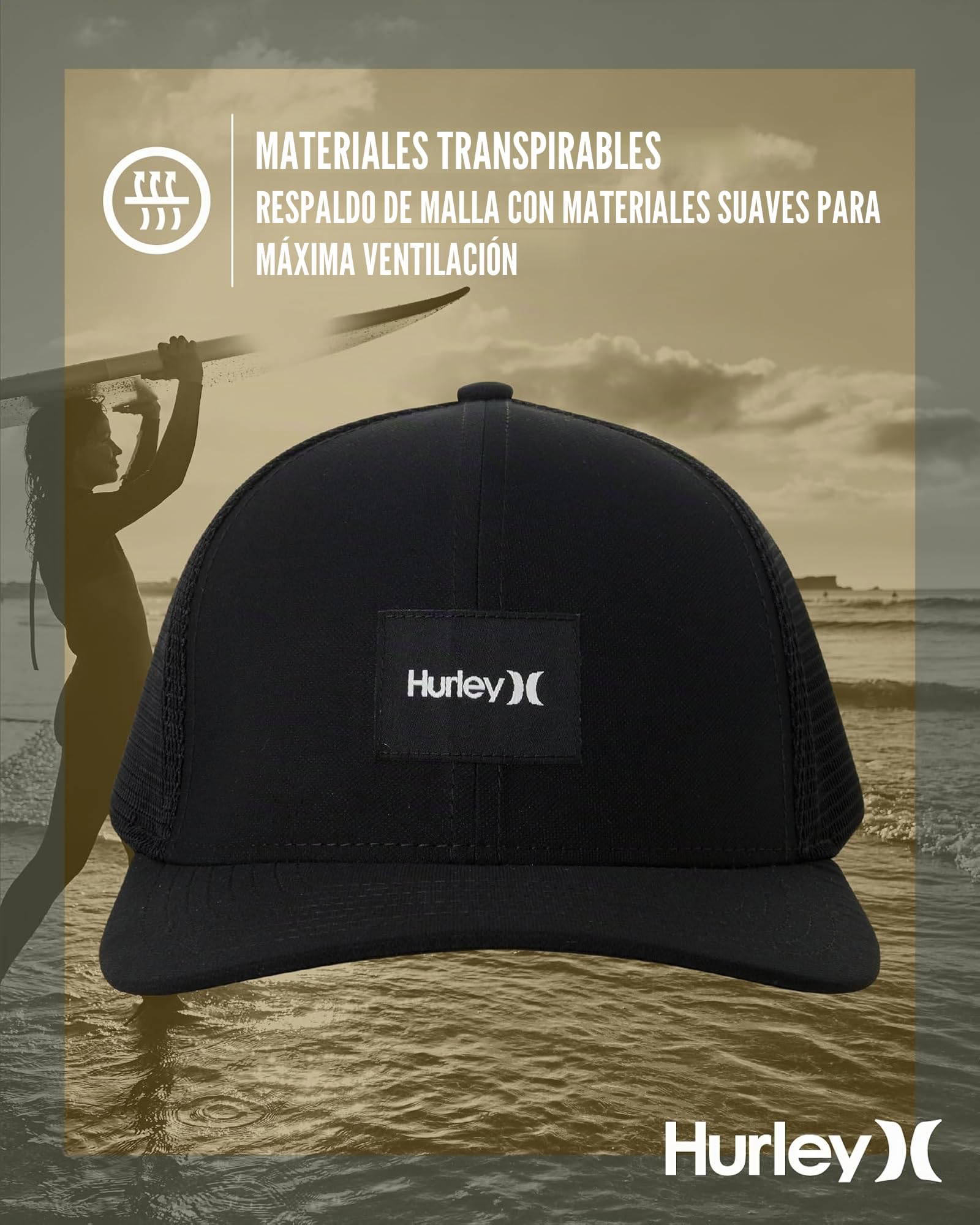 Hurley M Warner Trucker Hat - Gorra Hombre