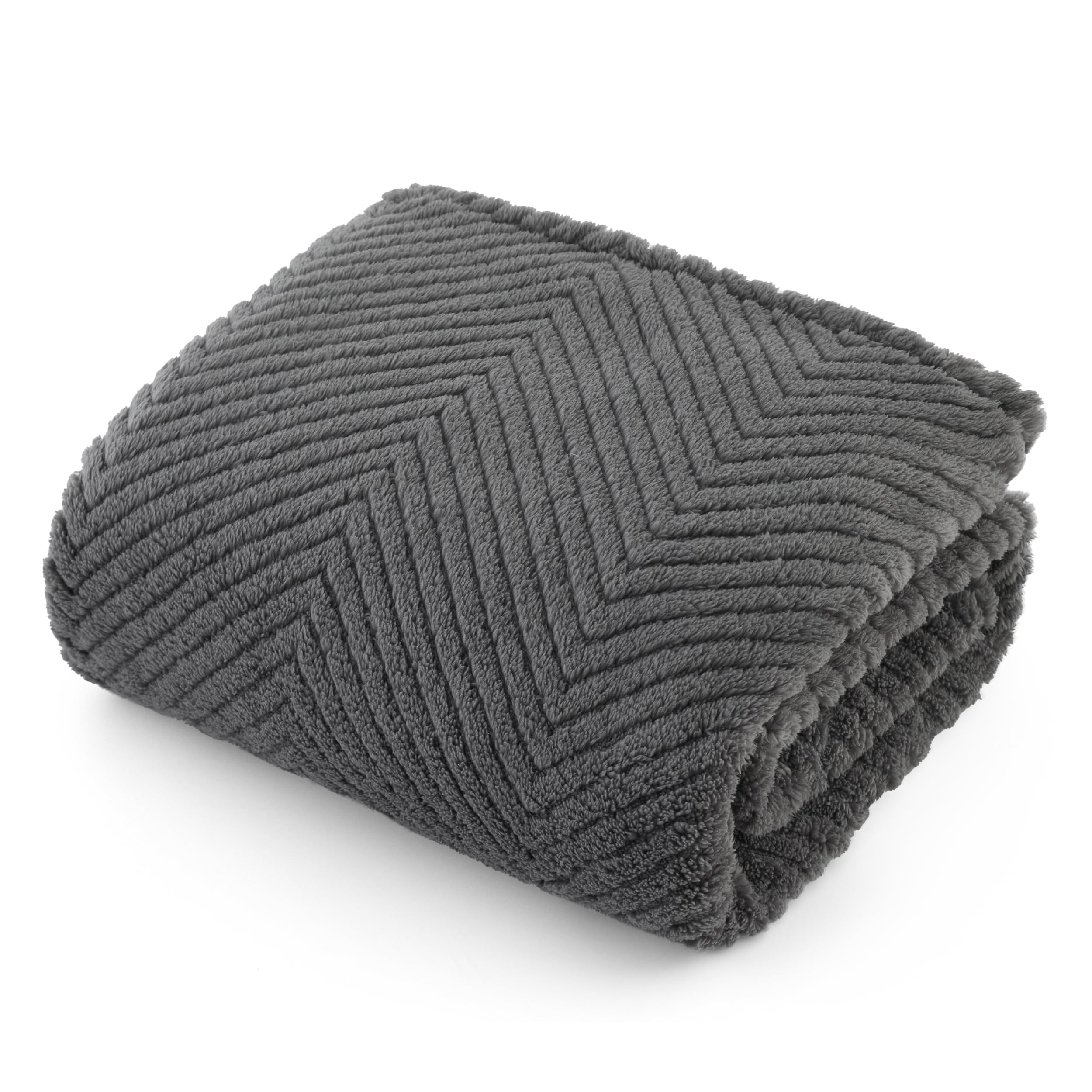 Bedsure Hundedecke für Haustier Hunde Katzen Welpen Weiche Warme Matte, flauschig und weich, Titan Grau 100x120 cm