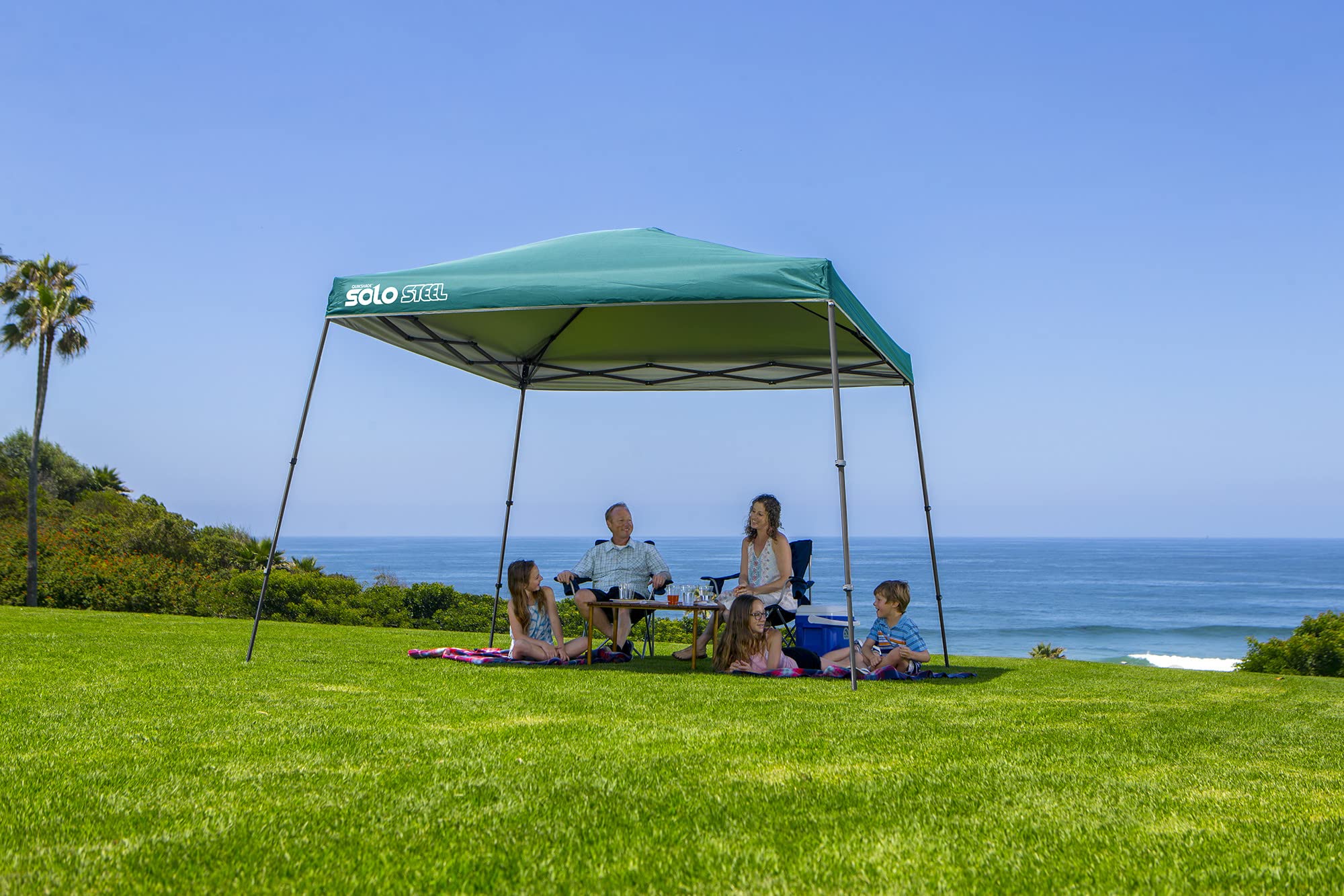 Amazon.com: Quik Shade Solo Steel 11 x 11 ft. Slant Leg Canopy
