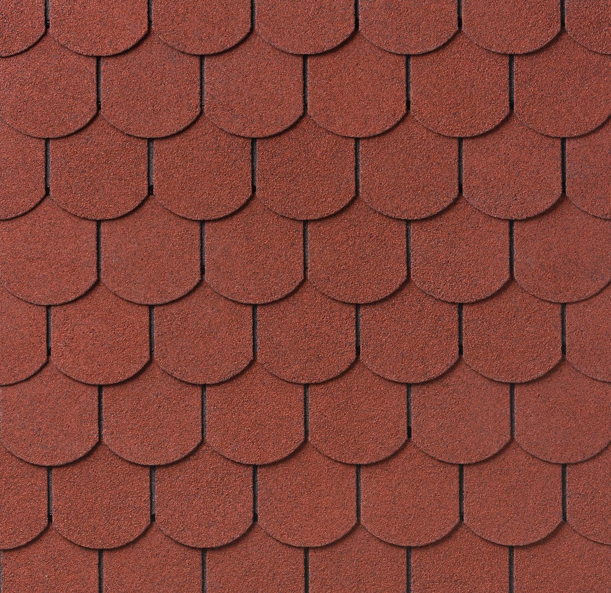 NEXTRADEITALIA CF da 1 PZ Tegole Canadesi Rosse Bituminose Tetto e Gazebo 2,32 MQ Graniglia Basaltica Rossa, Resistenza UV, Copertura Leggera Pedonabile, Faldina Rotonda
