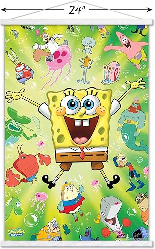 Miniatura 3 de Trends International Nickelodeon SpongeBob Squarepants - Póster de pared de Kamp Koral, 22.37 x 34.00 pulgadas, paquete de impresión y colgador