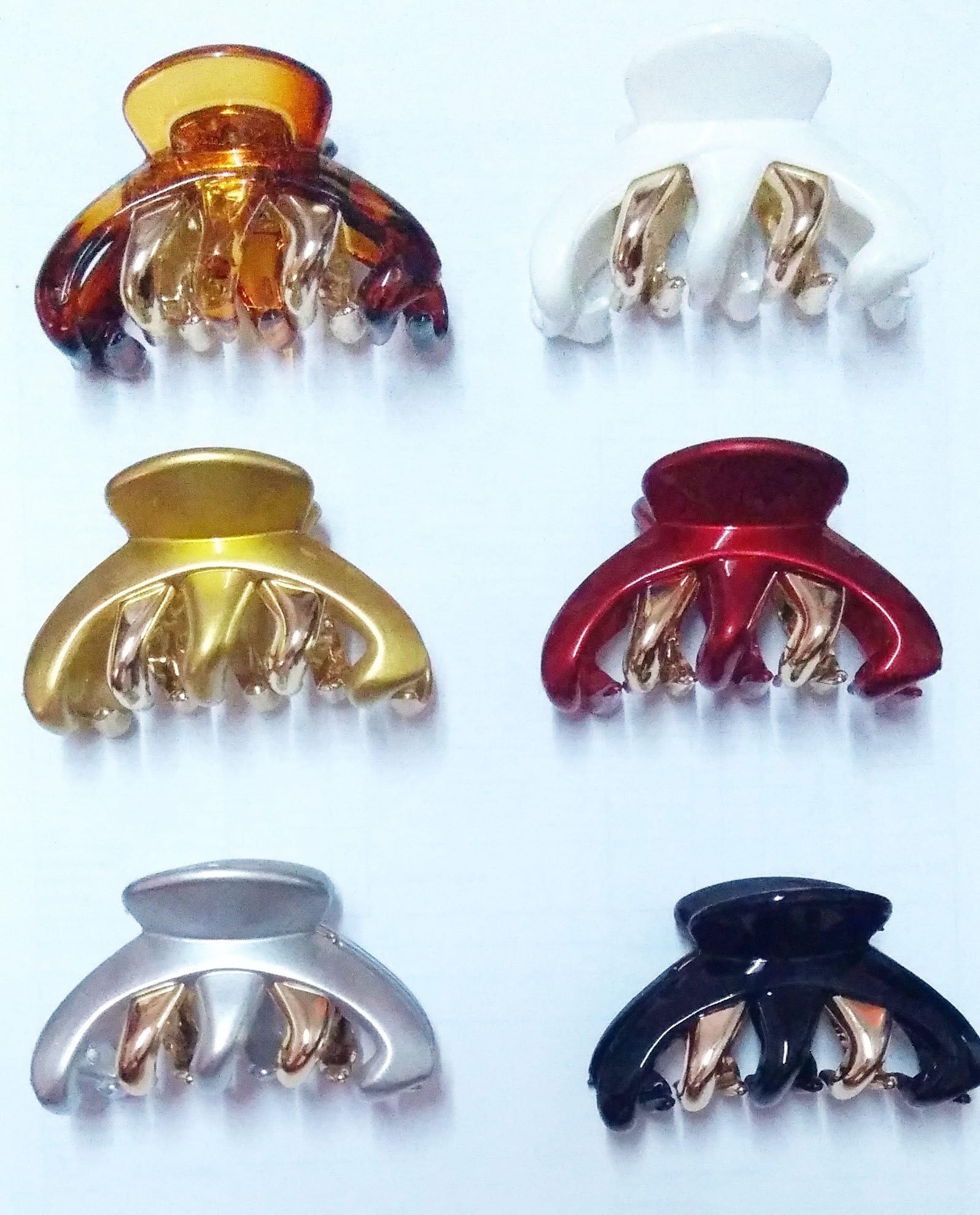 Premium Quality Hair Clutchers,Ponytail Jaw Designer Butterfly Clips Hair Claw Clip Clutcher For Girls/Women.(Multi Colours) - Pack of 4 (HC-01)