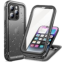 Cozycase Custodia Per iPhone 14 Pro Max Impermeabile - 360 Gradi Militare Rigida Armor