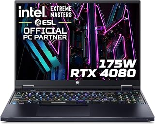 Acer Predator Helios 16 PH16-71 16-inch Gaming Laptop - (Intel Core i9-13900HX, 16 GB RAM, 1 TB SSD, NVIDIA GeForce RTX 4080 12G, 2560 x 1600 240Hz Display, Windows 11, Black)