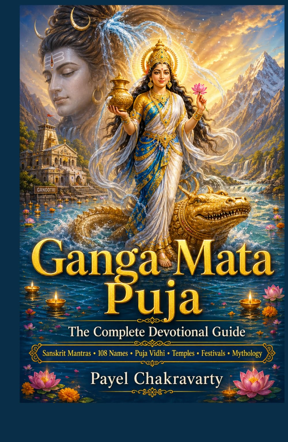 Ganga Mata Puja: The Complete Devotional Guide with Sanskrit Mantras, Devanagari, Transliteration, 108 Sacred Names, Puja Vidhi, Temples, Festivals & Mythological Origins