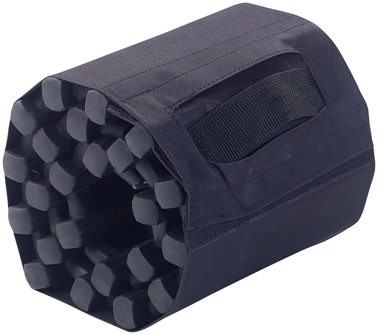 Lescars Anfahrthilfe: 2er-Set Kfz-Anfahrhilfen mit Tragetasche, 100 x 22 cm (Auffahrhilfe Auto, Anfahrhilfe Auto Schnee, EIS)
