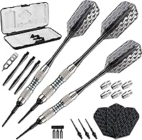 Vista 15 de Viper Bobcat Adjustable Weight Soft Tip Darts with Storage/Travel Case