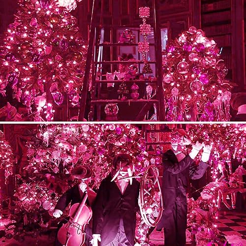 Miniatura 6 de Guirnalda de luces extralargas de 66 pies para exterioresinteriores, 200 luces LED mejoradas de Navidad superbrillantes, impermeables, 8 modos de