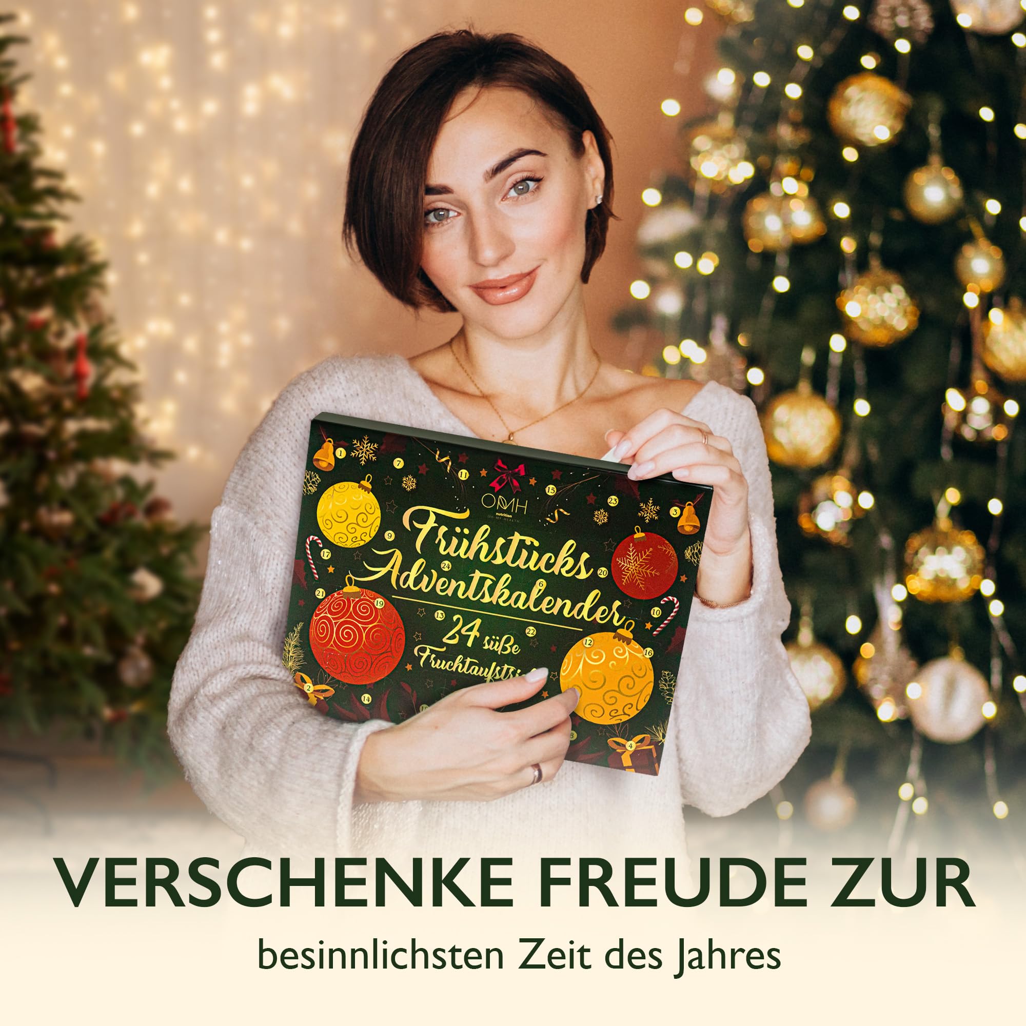 Adventskalender 2025 aus Deutschland Weihnachten Geschenkset (Frühstück)