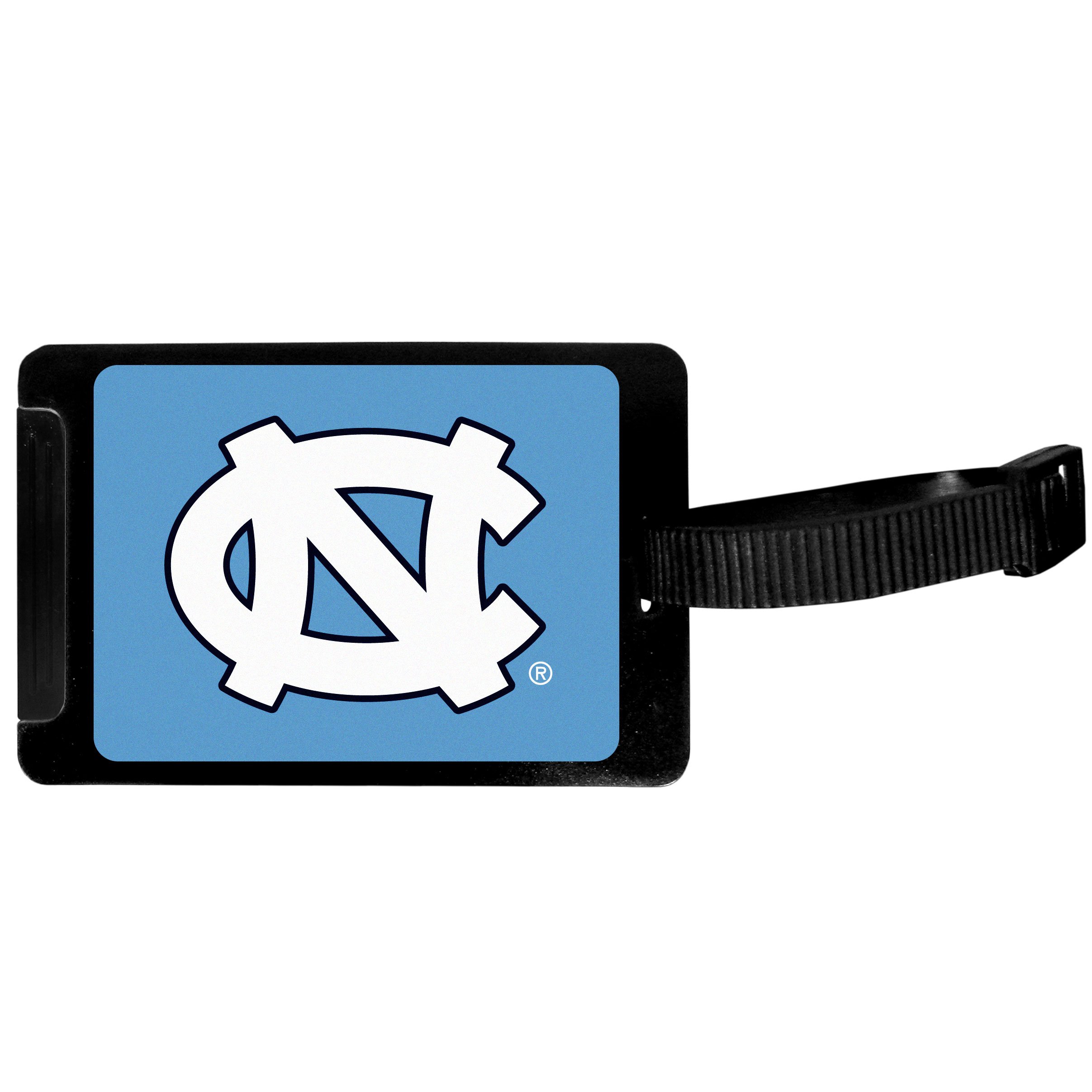 Siskiyou Sports Unisex NCAA North Carolina Tar Heels Luggage Tag, Black, 3.25