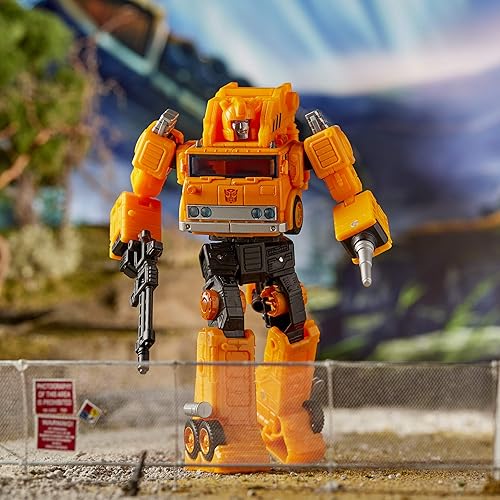 Miniatura 9 de Transformers Toys Generations, War for Cybertron: Figura de autobot Earthrise Voyager WFC-E10 para combate de lucha, para niños a partir de 8 años,