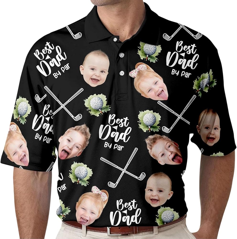 best father son matching golf shirts